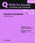 Q Skills for Success Listening and Speaking  Intro Teacher's Book Pack