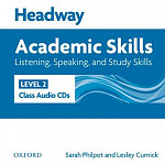 Headway Academic Skills Listening, Speaking and Study Skills 2 Class Audio CDs 