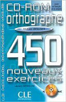 450 Orthographe Debutant Nouveaux Exercices CD-ROM