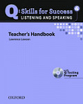 Q Skills for Success Listening and Speaking 4 Teacher's Book with Testing Program CD-ROM