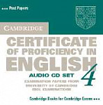 Cambridge Certificate of Proficiency in English 4 Audio CDs