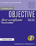 Objective First Certificate (2nd Edition) Teacher's Book