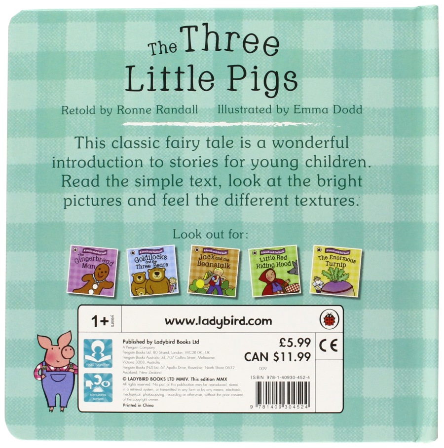 The Three Little Pigs A Touch-and-feel Book
