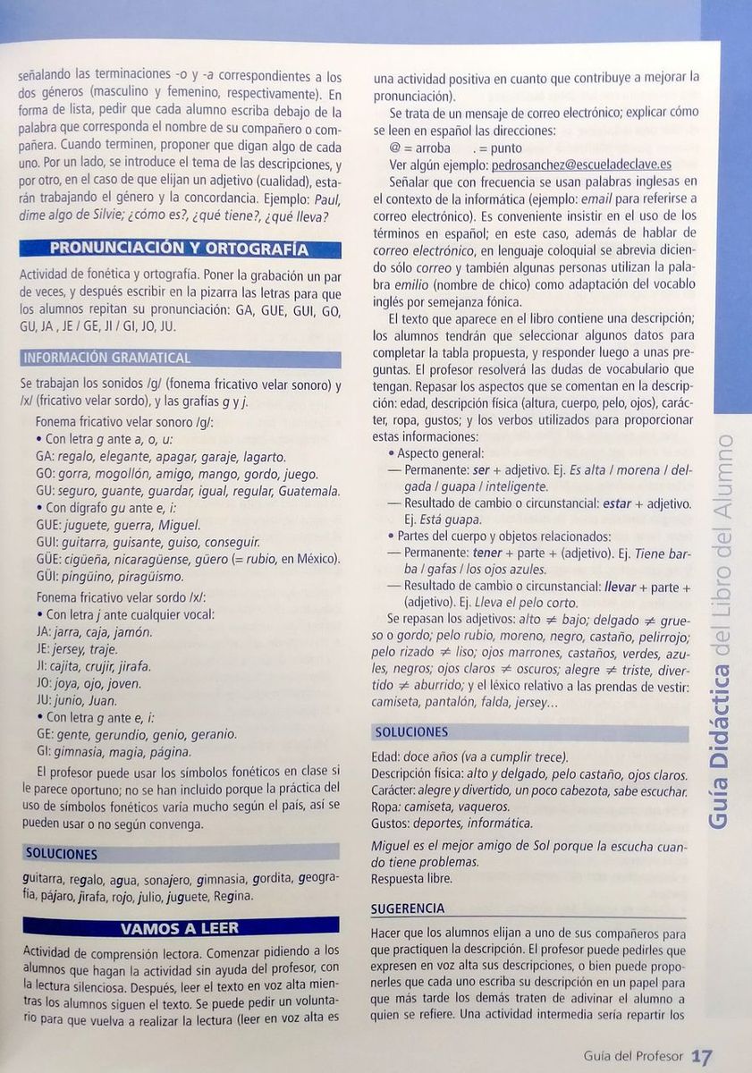 Clave de sol 2 Guia para el profesor