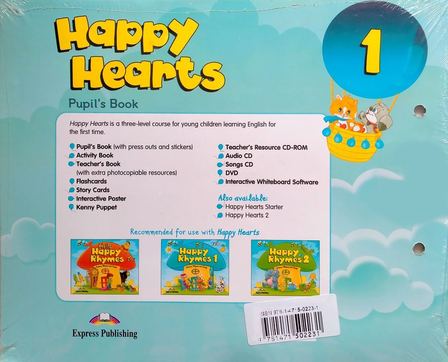Happy Hearts 1 Pupil's Book with Stickers, Press Outs & Multi-ROM