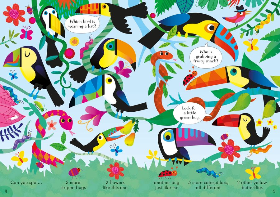 Usborne Can you Spot In the Jungle