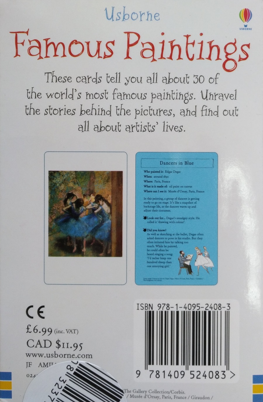 Usborne Famous Painting Cards