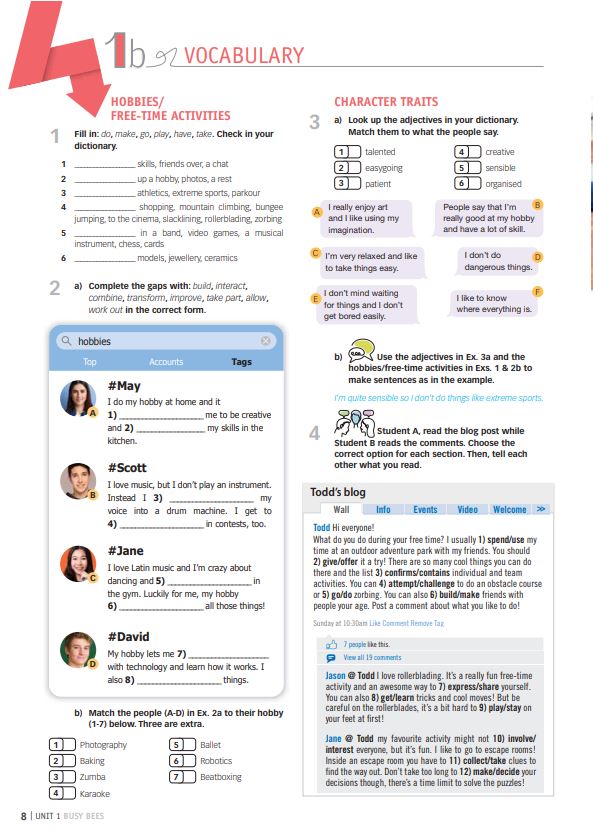 4Minds B1 Student's Book with Digibooks