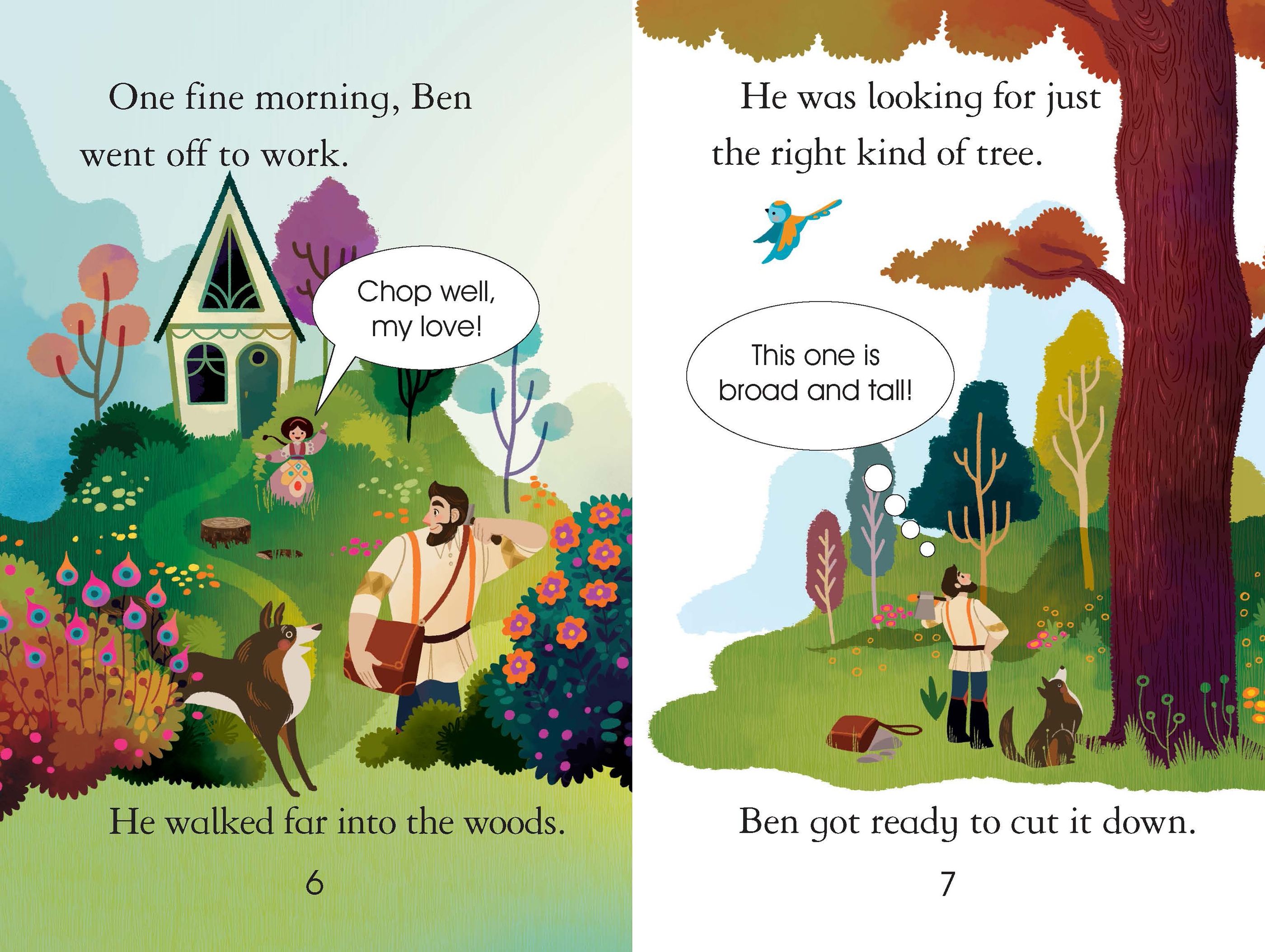 Usborne First Reading 4 The Three Wishes