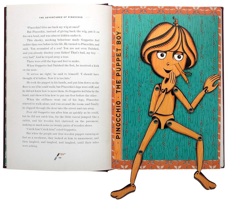 The Adventures of Pinocchio Interactive MinaLima Edition