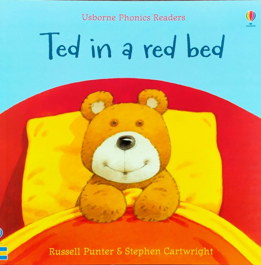 Usborne Phonics Readers Ted in a Red Bed