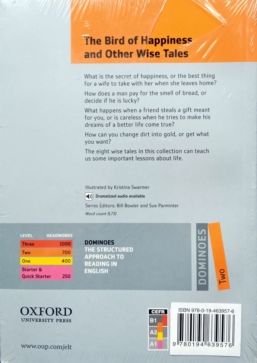 Dominoes 2 The Bird of Happiness and Other Wise Tales with Audio Download (access card inside)