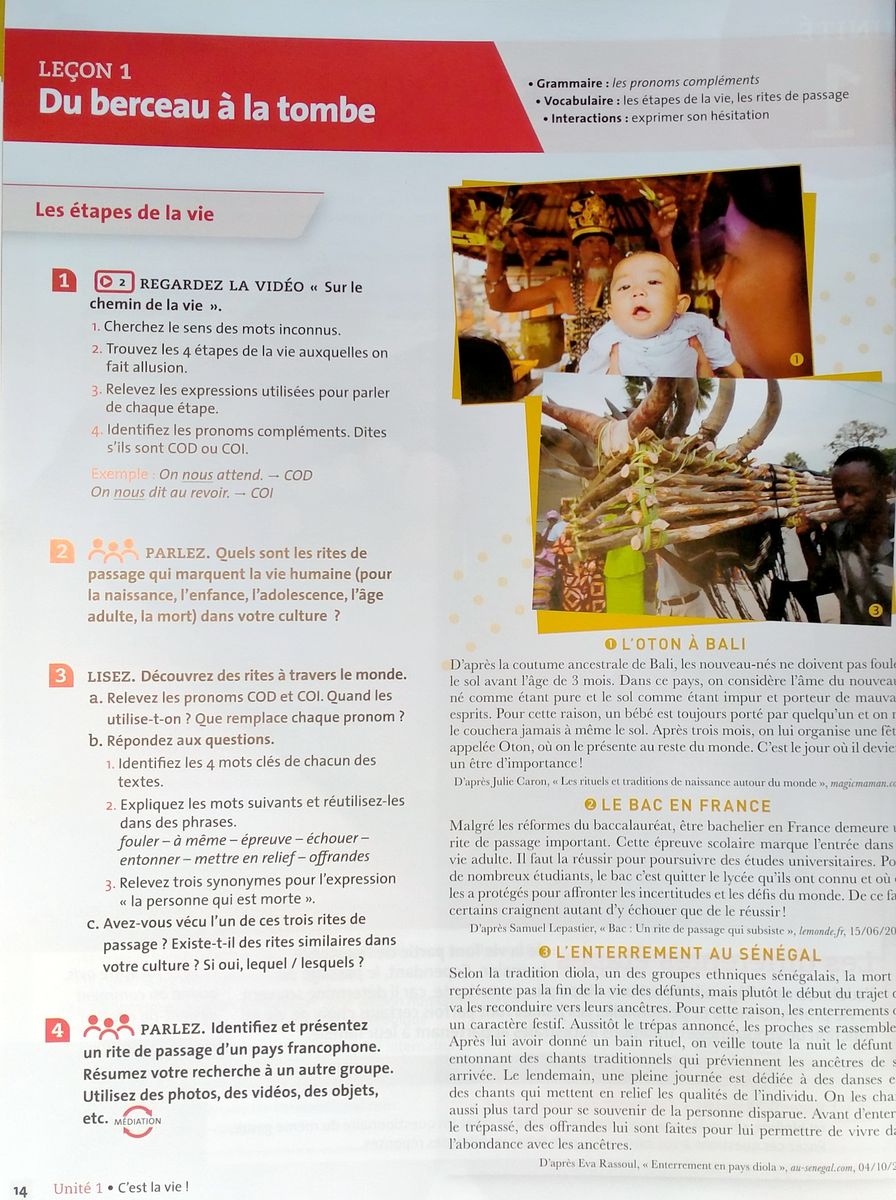 Odyssee B2 Livre de l'eleve + Audio en ligne
