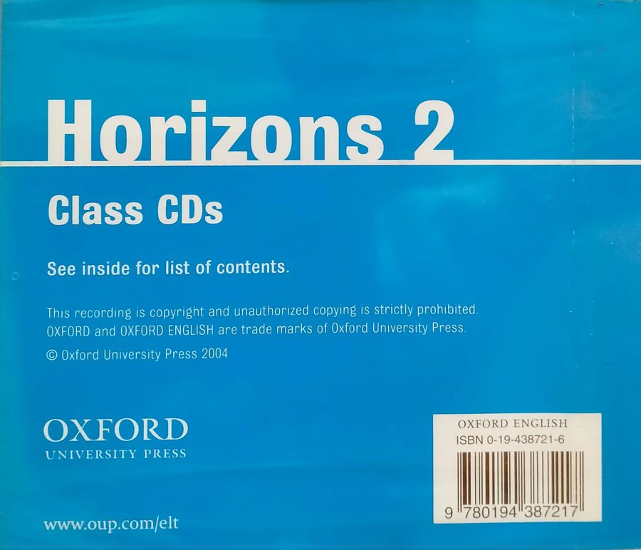 Horizons 2 Class Audio CDs