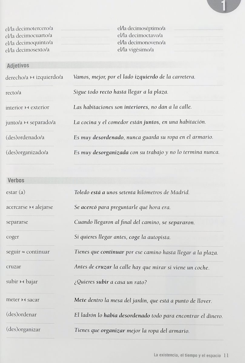 Vocabulario ELE B1