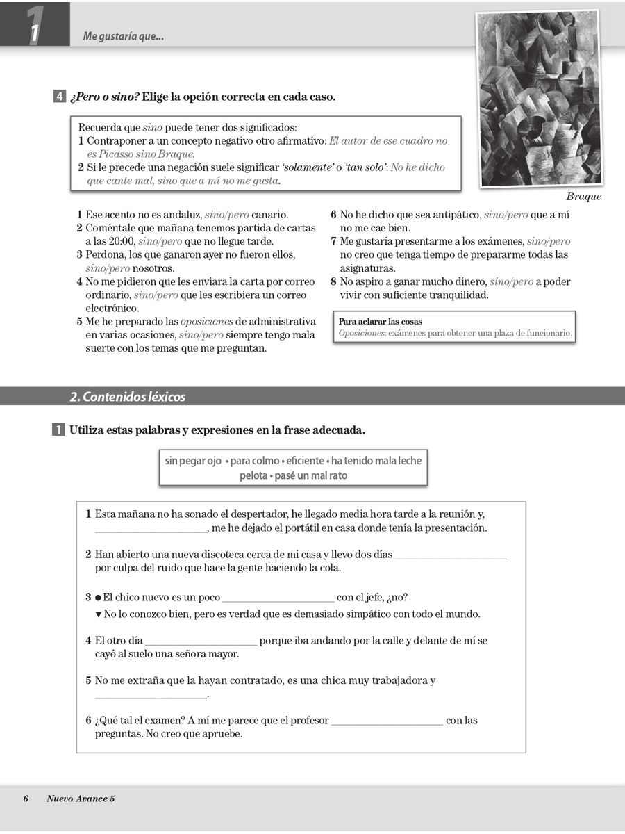 Nuevo Avance 5 Cuaderno de ejercicios + CD