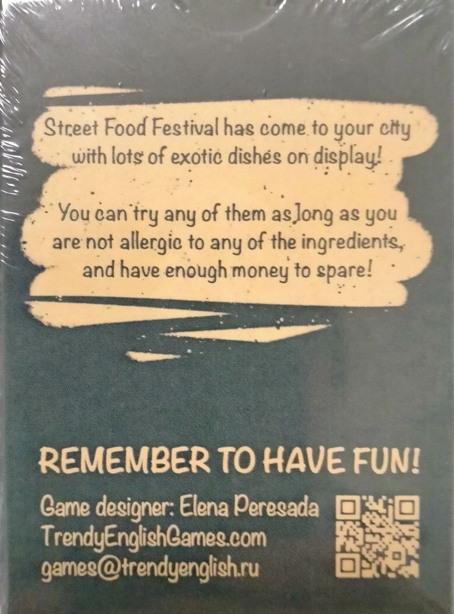 Карточная игра Street Food Festival
