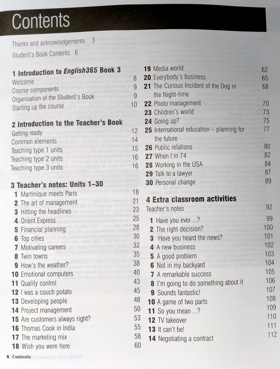 English 365 3 Teacher's Book