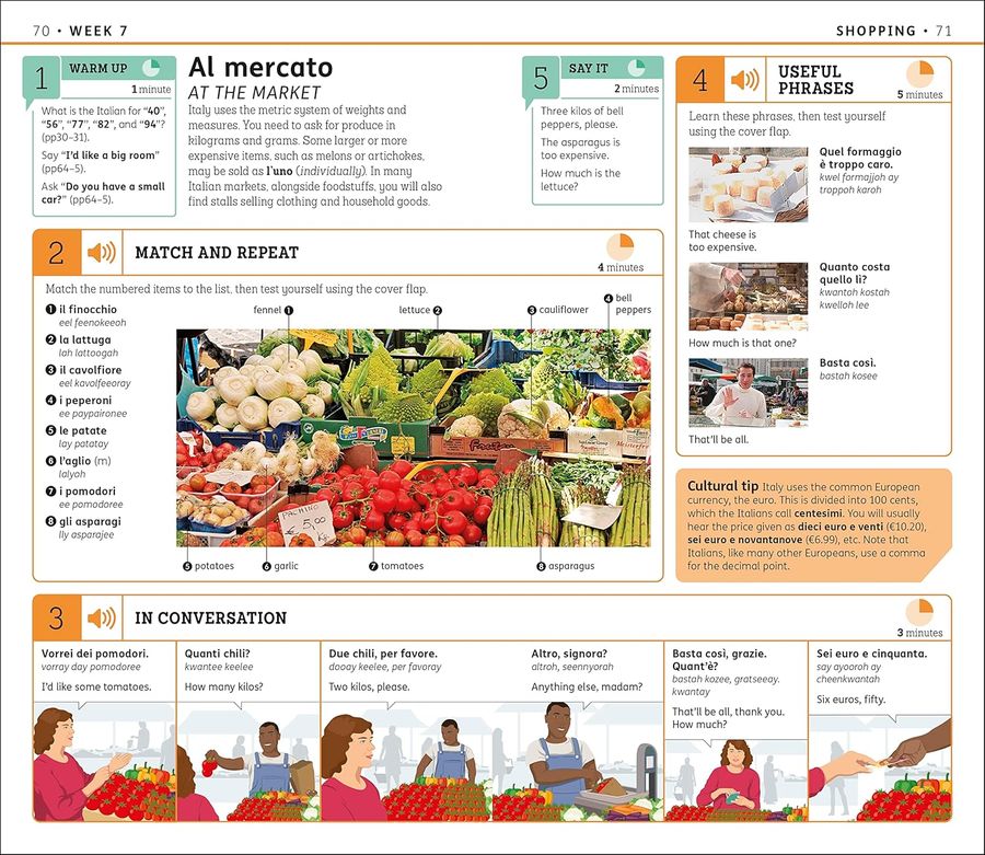 15 Minute Italian Learn in Just 12 Weeks