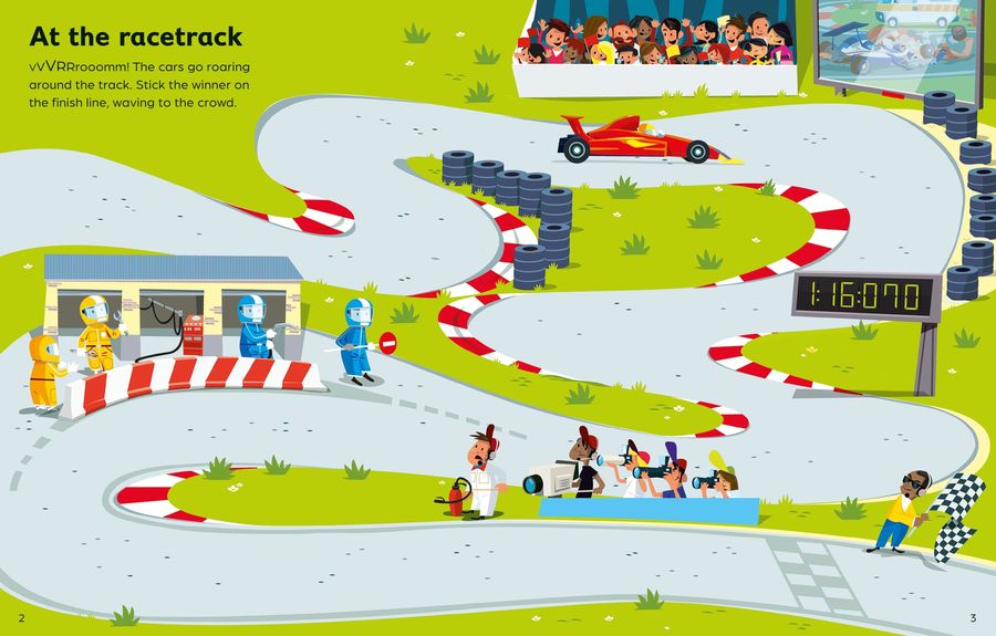 Usborne First Sticker Book Cars, Trains and Planes