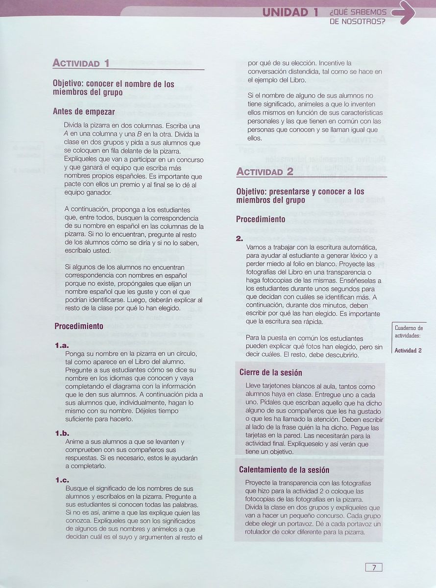 En Accion 2 Guia para el profesor