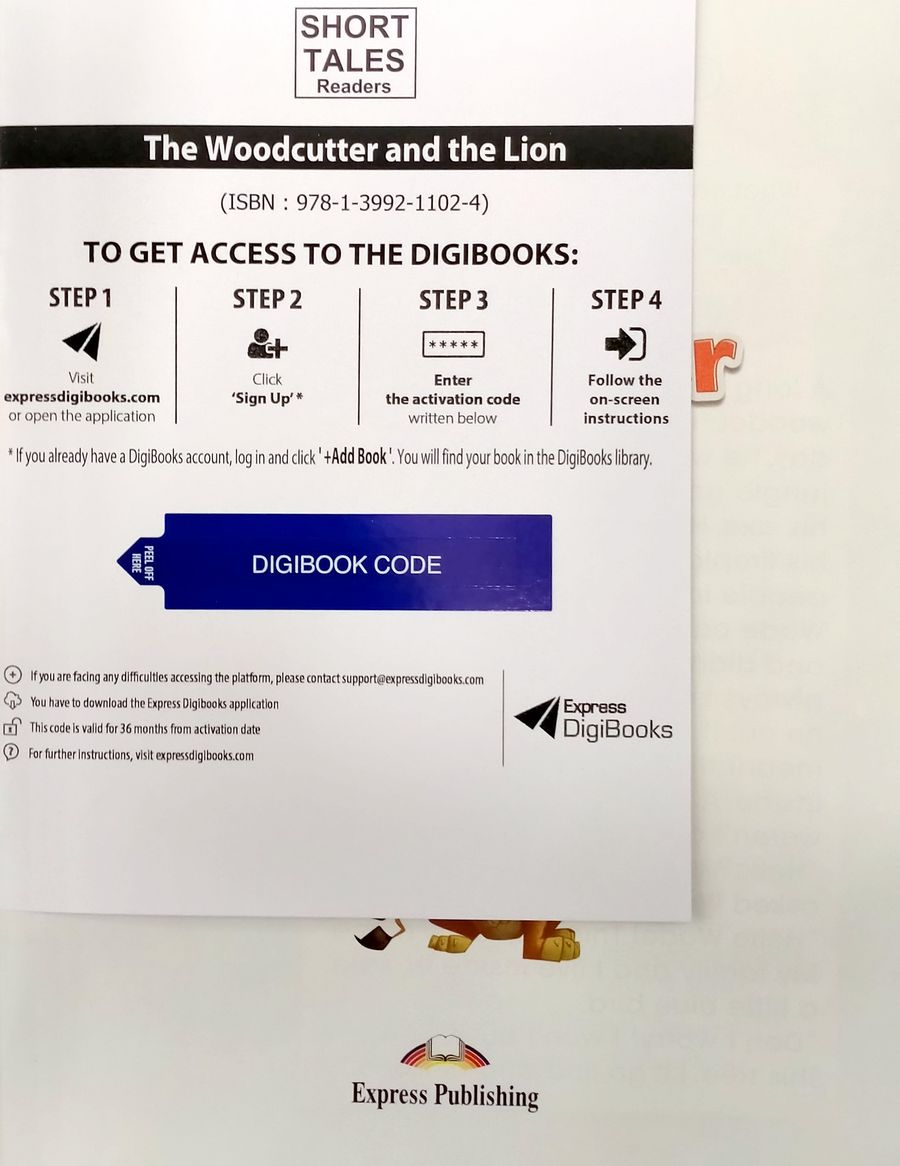 Short Tales 5 The Woodcutter and the Lion Student's Book with Digibook