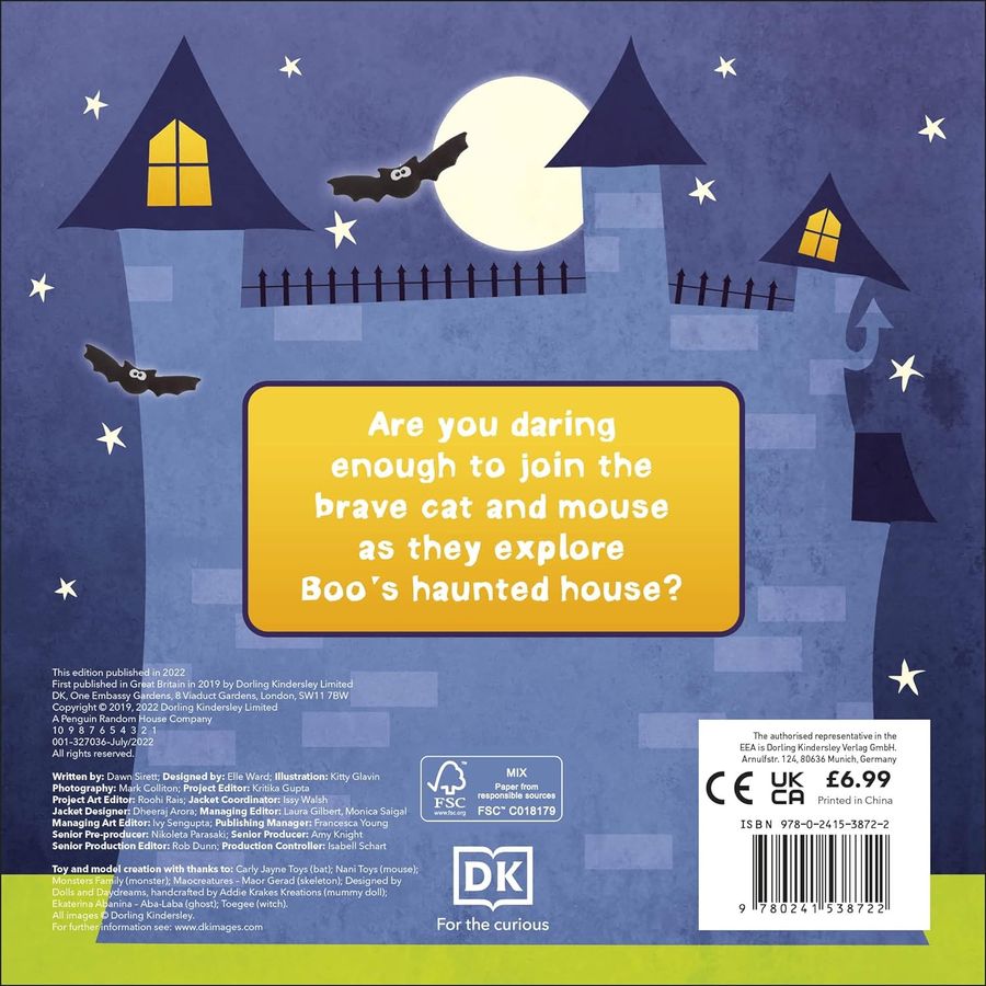 Boo's Haunted House Filled With Spooky Creatures, Ghosts, and Monsters