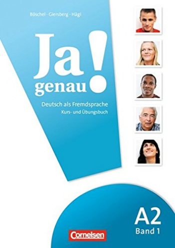 JA Genau! A2 Kurs- Und Ubungsbuch mit Losungen und CD Band 1