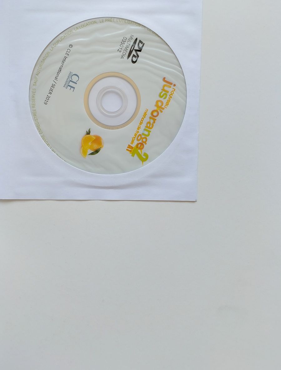 Nouveau Jus d'orange 2 A1 Livre de l'eleve + DVD-ROM