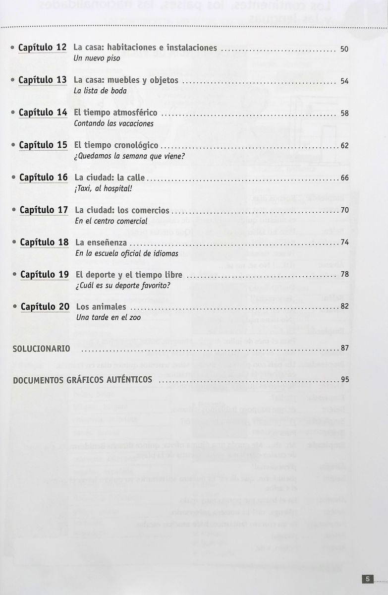 Vocabulario en Dialogo A1-A2 + Audio Descargable