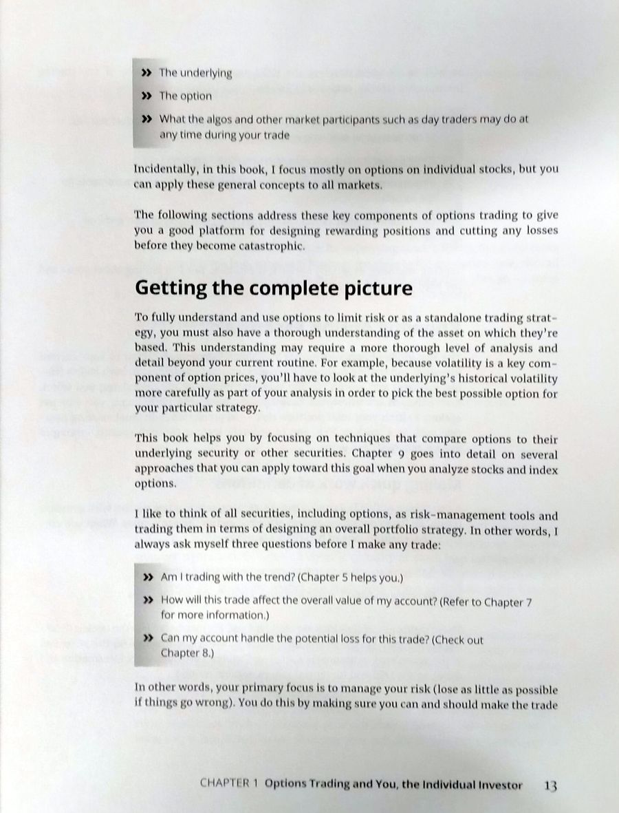 Options Trading For Dummies