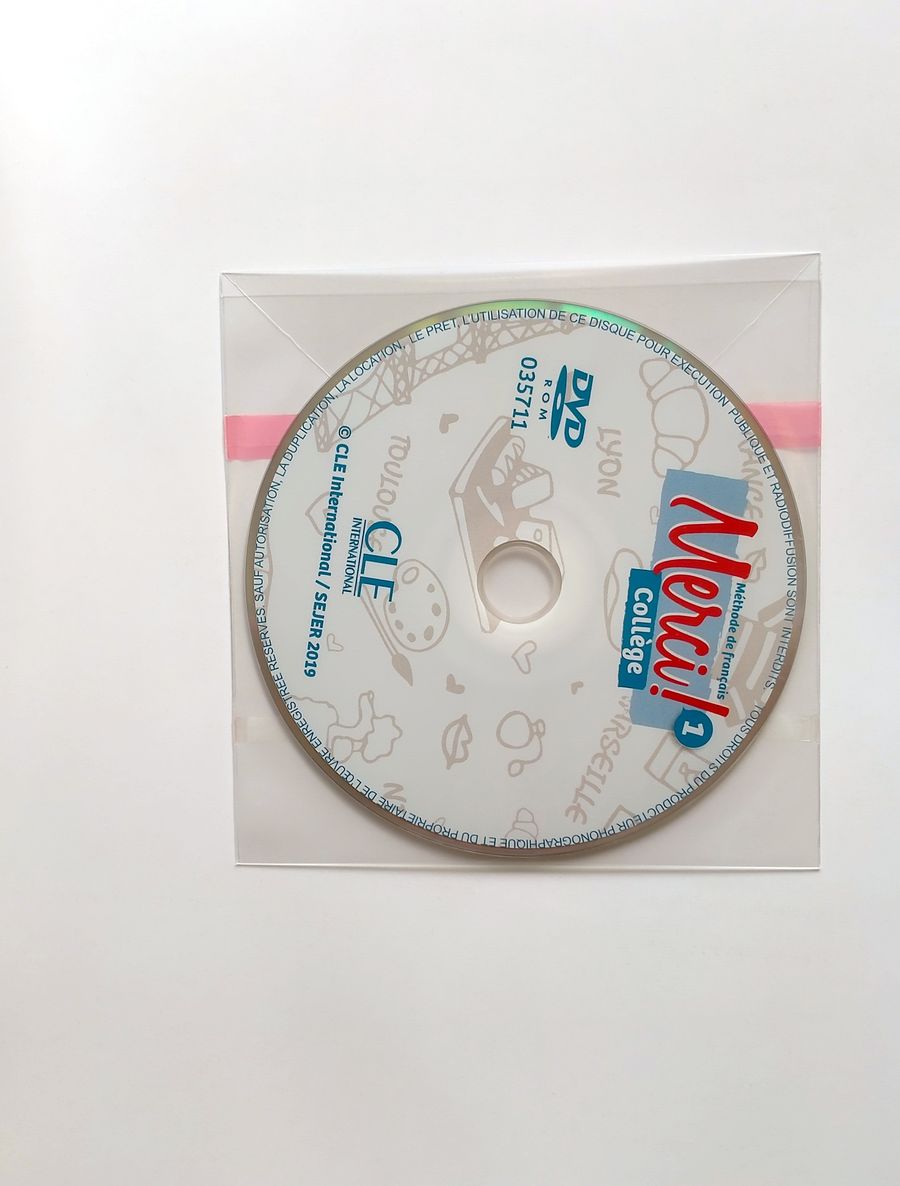 Merci! College 1 (A1) Livre de l'eleve + Cahier d'activites + DVD