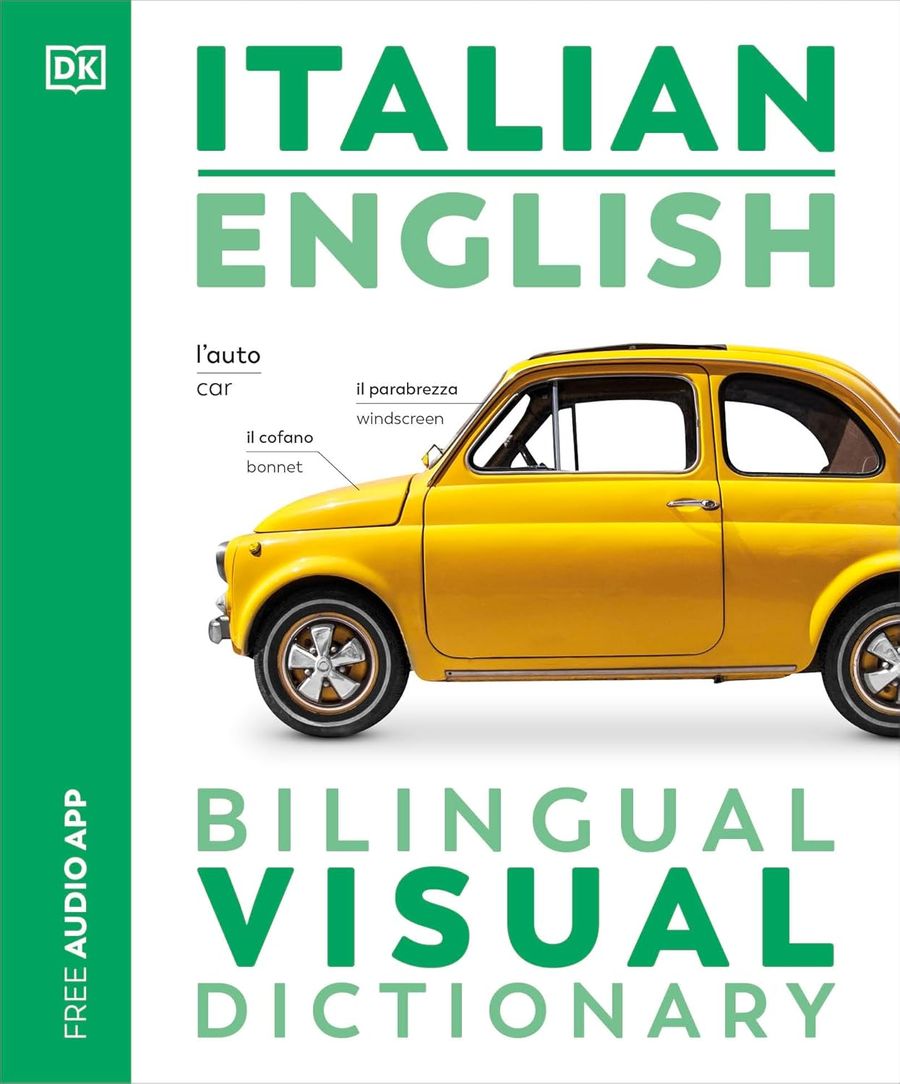 Italian-English Bilingual Visual Dictionary with Free Audio App