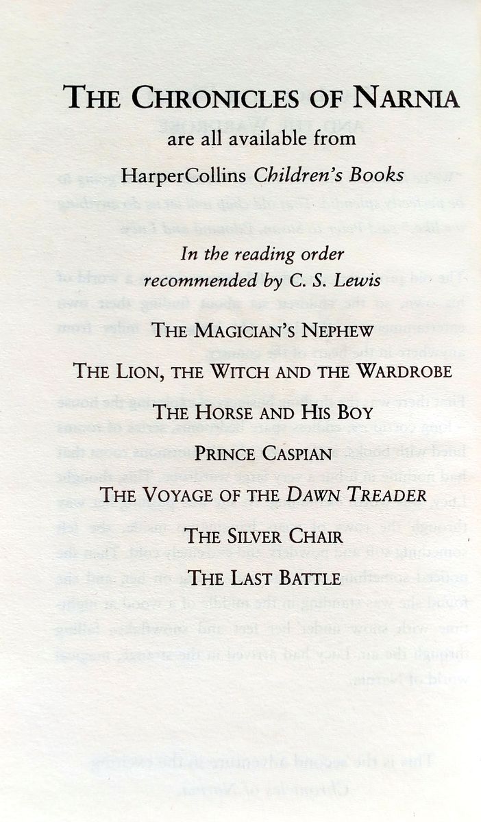 The Chronicles of Narnia 2 The Lion, the Witch and the Wardrobe