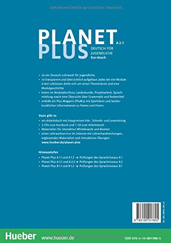 Planet Plus A2.1 Kursbuch