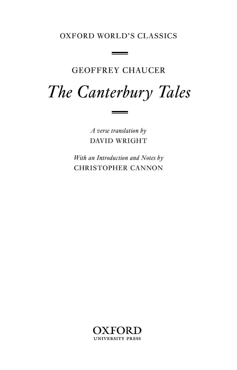 The Canterbury Tales