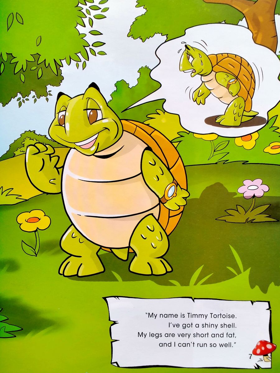 Storytime 1 Aesop's The Hare and The Tortoise with Application