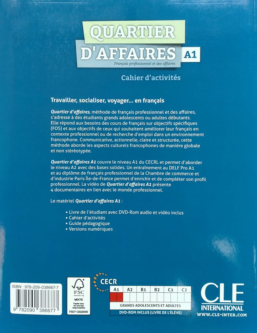 Quartier d'affaires A1 Cahier