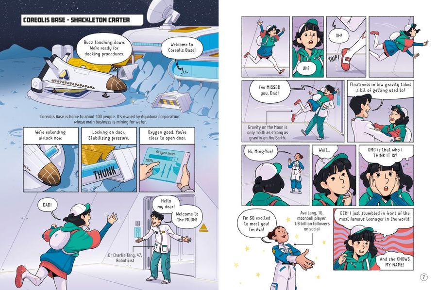 Usborne 24 Hours on the Moon