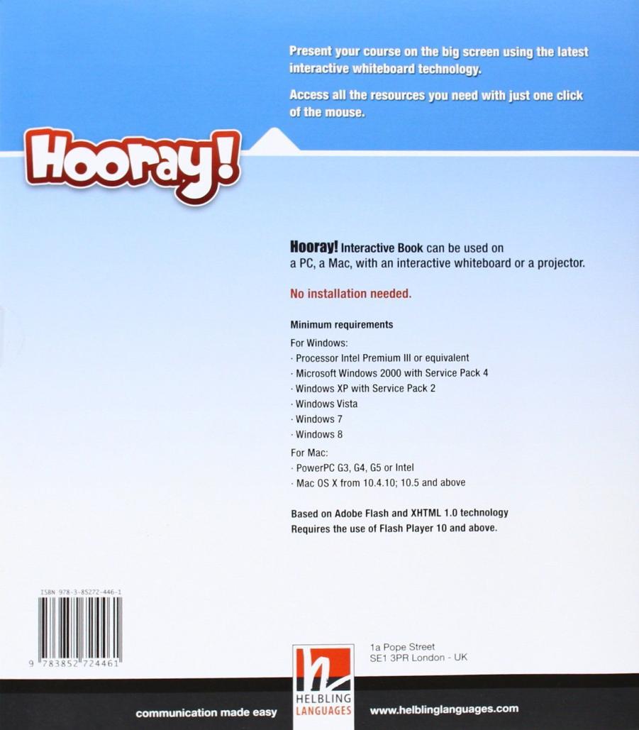 Hooray! Let's Play!  Starter Interactive Whiteboard Software (IWB)