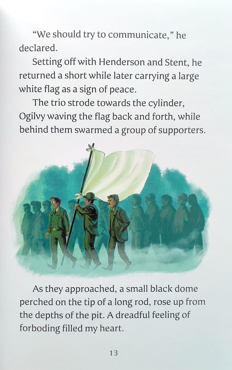 Usborne Young Reading 3 The War of the Worlds