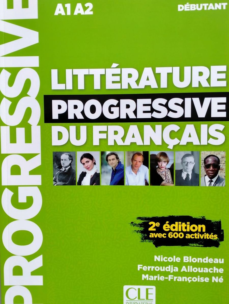Litterature Progressive du Francais 2eme edition Debutant A1-A2 Livre + CD