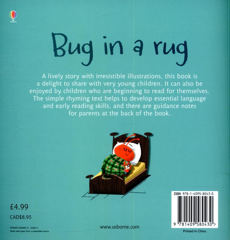 Usborne Phonics Readers Bug in a Rug