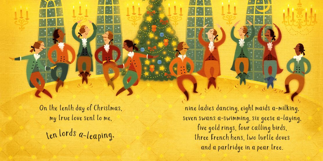 Usborne Little Board Books The Twelve Days of Christmas