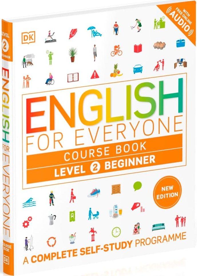 English for Everyone Level 2 Beginner Course Book with Online Audio