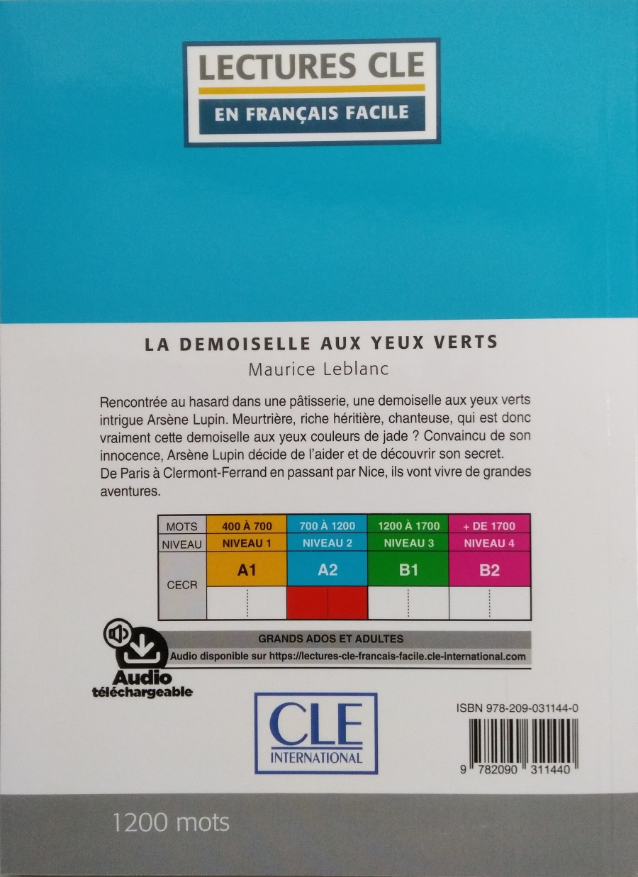 En Francais Facile 2 (A2) La Demoiselle Aux Yeux Verts + Audio