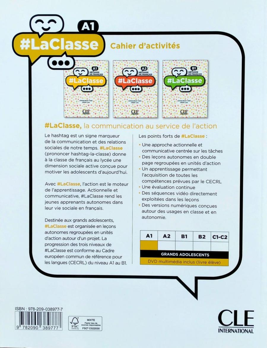 #LaClasse A1 Cahier d'activites