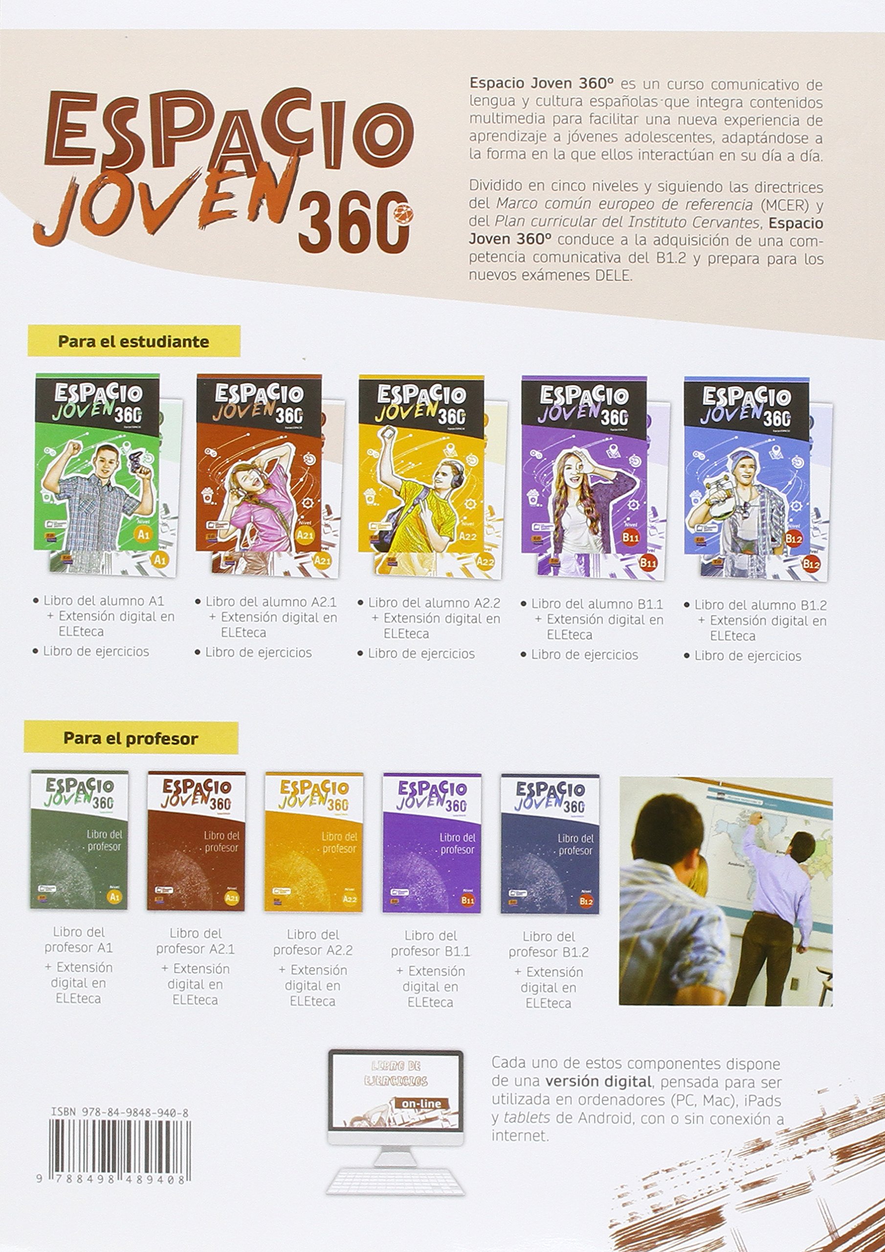 Espacio Joven 360 A2.1 Libro de ejercicios + Audio descargables