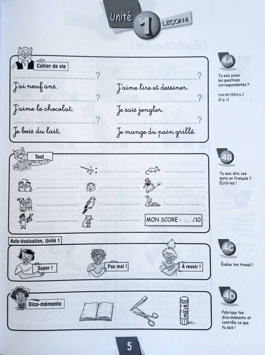 Alex et Zoe Plus 2 Cahier d'activites