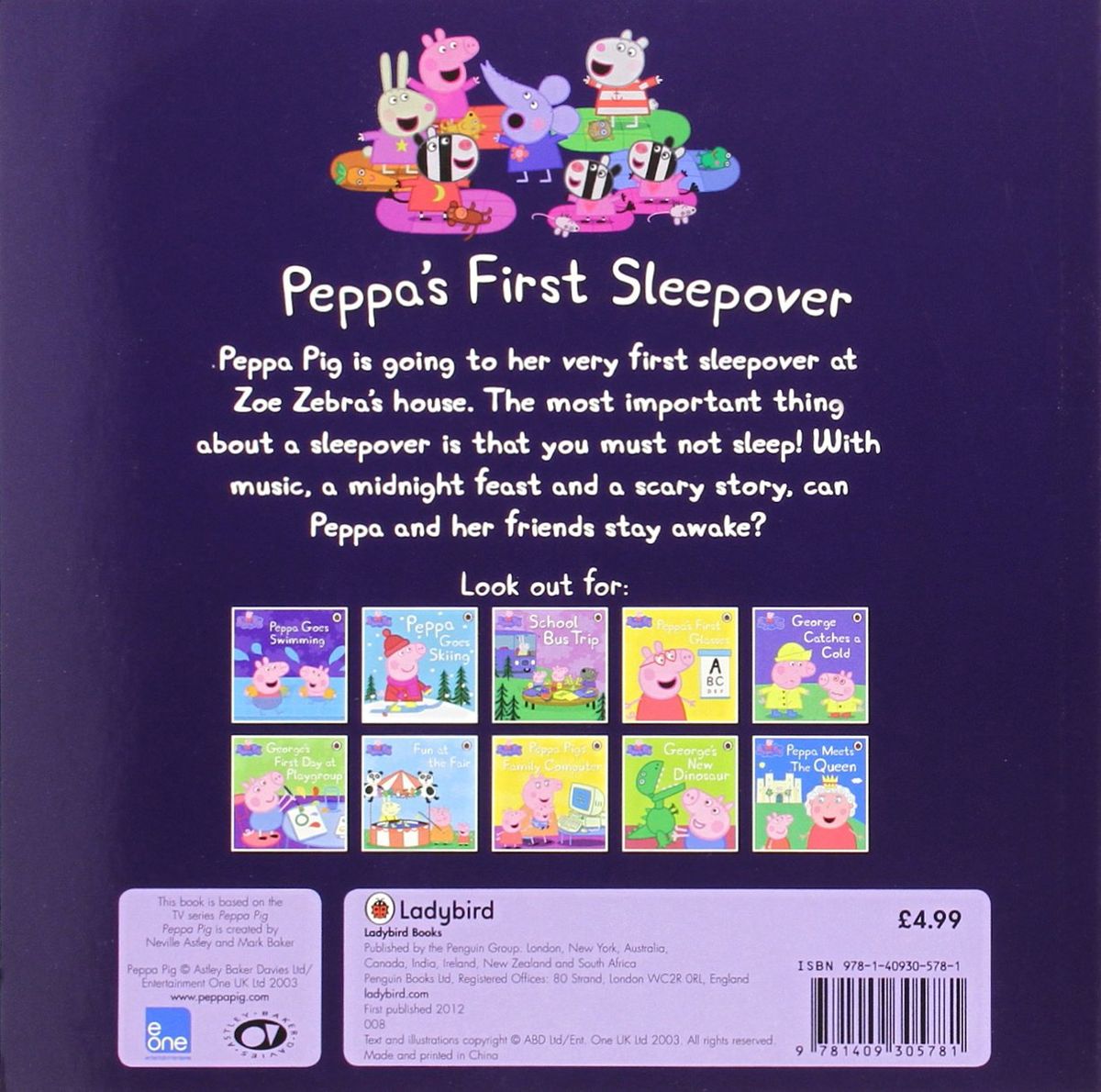 Peppa's First Sleepover